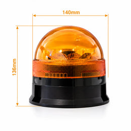 Orange Magnetic Flashing Beacon Light 12V/24V – LG708