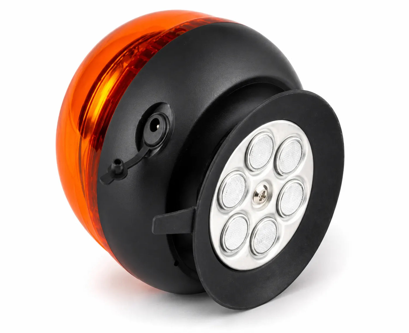 Rechargeable Orange Magnetic Flashing Beacon Light 12V/24V – LG715