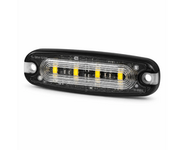 4 LED Slim Amber Warning Strobe with 3M Adhesive Mount - LG764