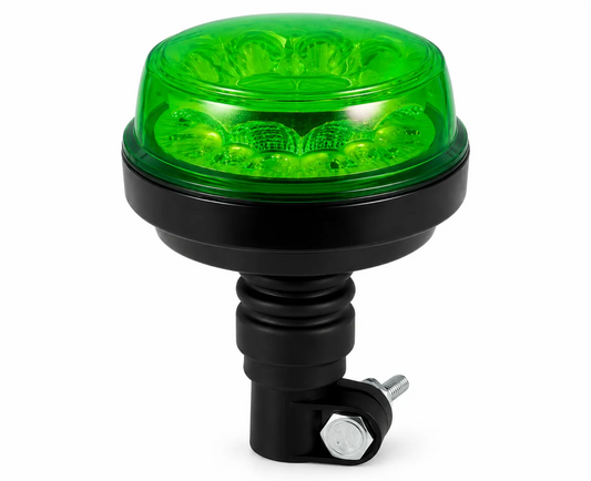 Green LED Low Profile Flexi Pole Beacon - LG675