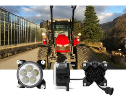 50W LED-Arbeitsscheinwerfer zum Einbau in Motorhaube und Kabine für Traktoren – LG8360