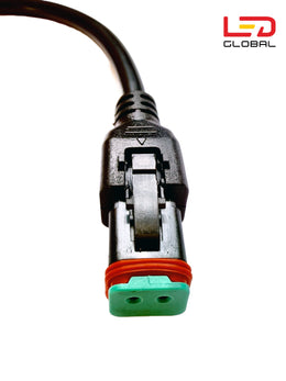 DT FEMALE TO NYLON "T" CONNECTOR -LG1630