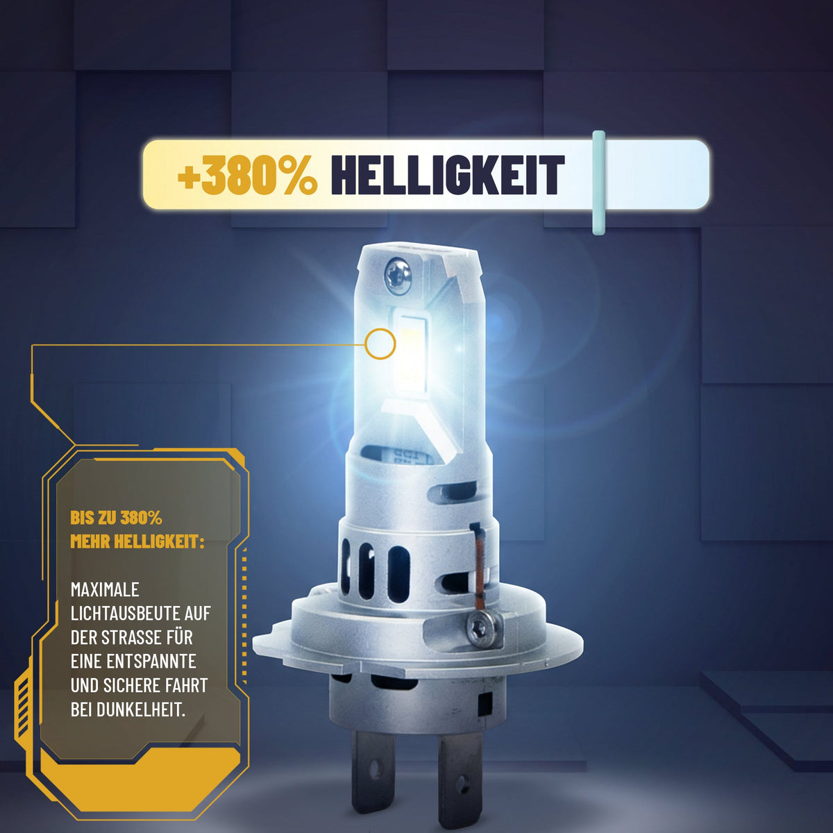 LED Bulb Type H7 (Pair) - LG5021