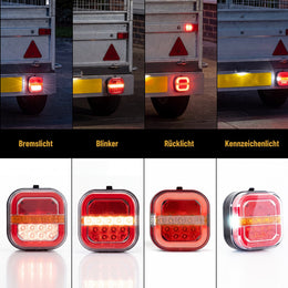 LG505 brake, indicator, tail and number plate light functions