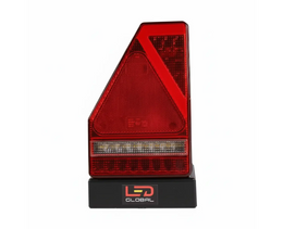 LED Tail Light Triangular Combination with Built In Smart Resistor (RH) - LG571