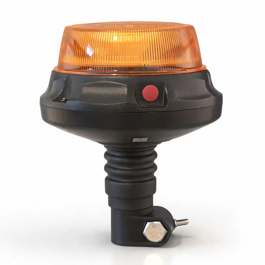 LED Pole Mounted Warning Beacon | Flexi DIN Base | R65 & R10 Approved | 12V-24V - LG665