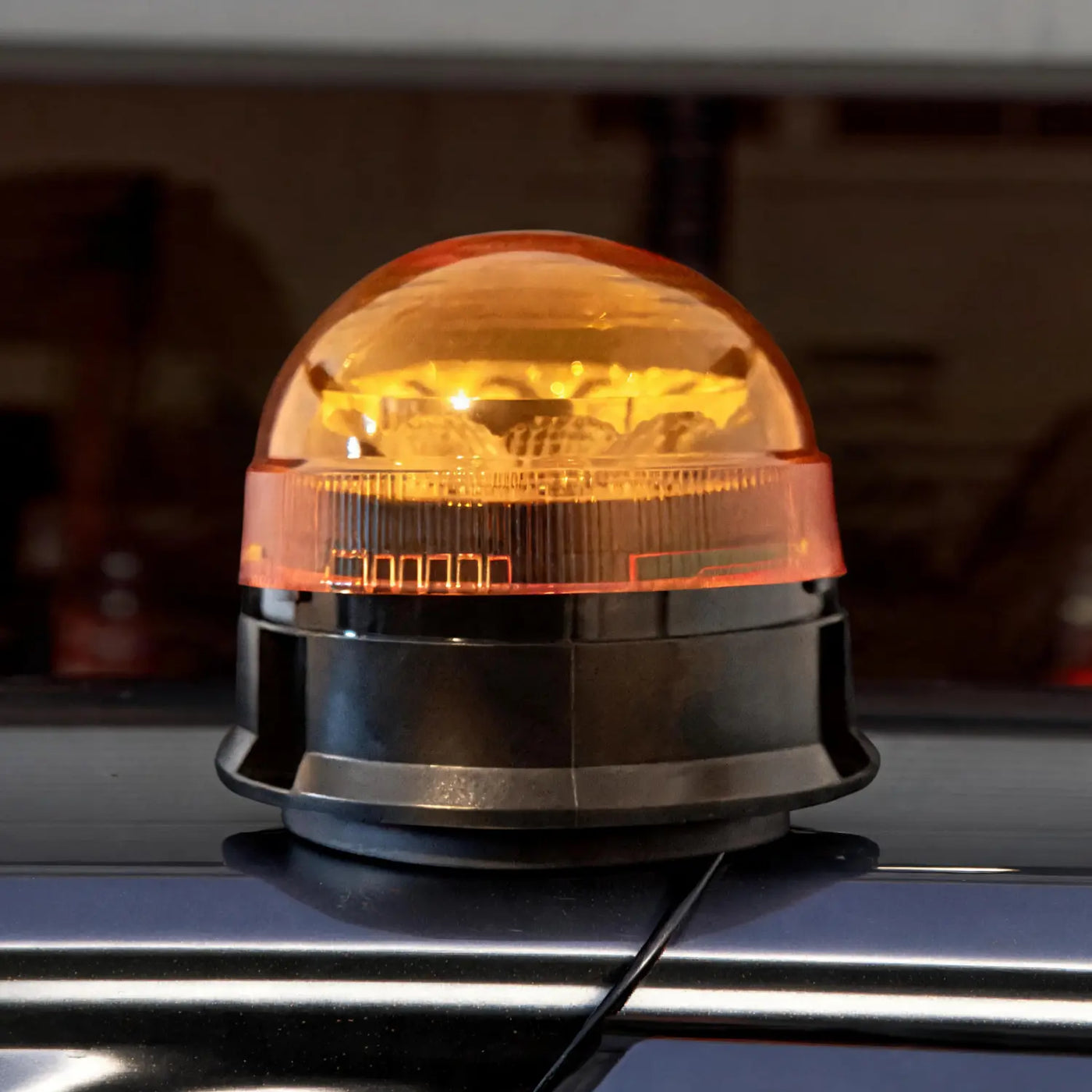 Orange Magnetic Flashing Beacon Light 12V/24V – LG708