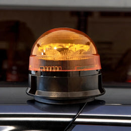 Orange Magnetic Flashing Beacon Light 12V/24V – LG708