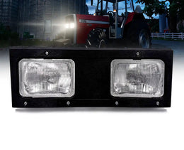 Massey Ferguson 200, 300 series- headlight panel with bulb headlights included - LG8525