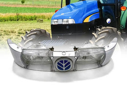 New Holland TD series - headlamp panel with bulb headlights included - LG8528