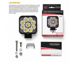 36 Watt LED Flood Beam Work Light - LG879