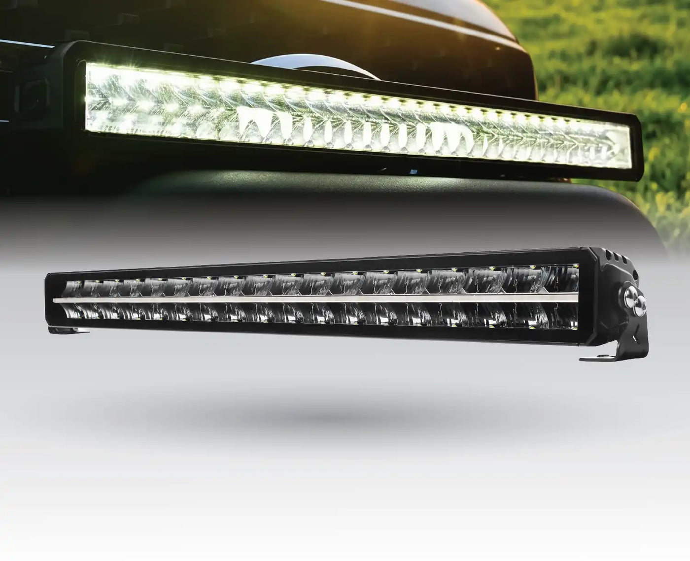 32" (813 mm) LED-Fahrlichtleiste mit zweifarbiger Positionsleuchte – LG984