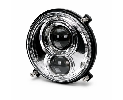 90-Watt-runder LED-Scheinwerfer mit Fern- und Abblendlicht – LG824EU