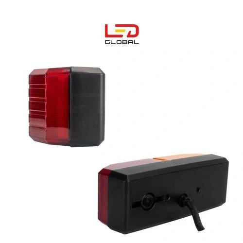 24W LED-Rückleuchte mit Blinker (Rot und Gelb) – LG581