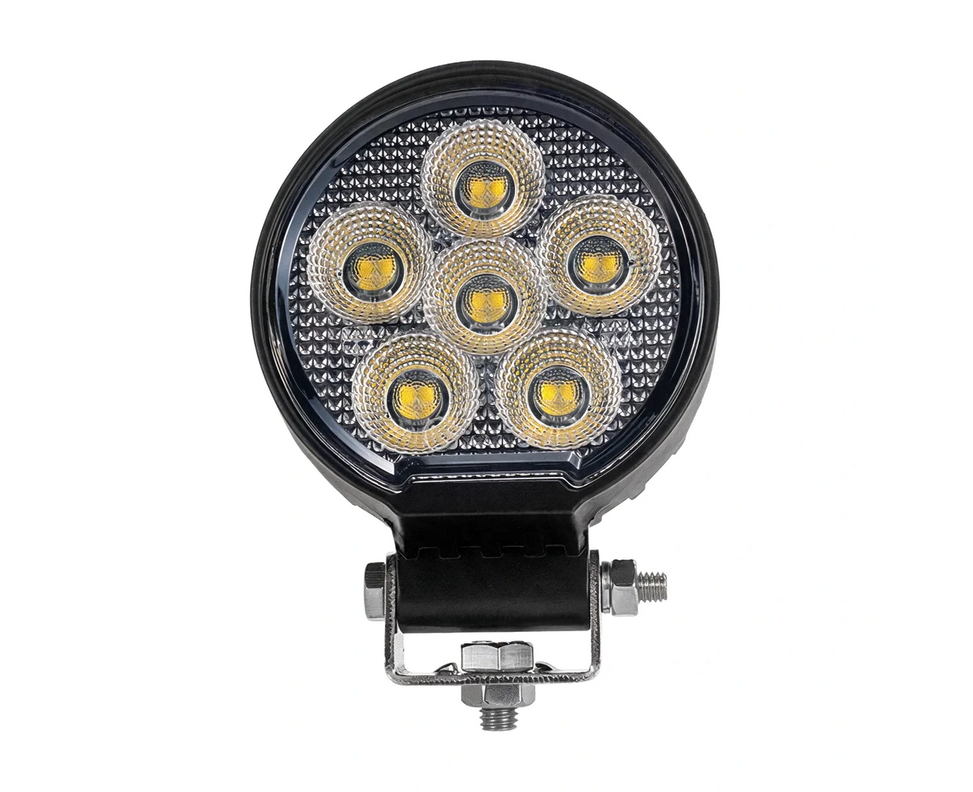 24-Watt-LED-Arbeitsscheinwerfer mit Flutlicht, rund – LG872