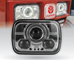 Fiat-Agri-LED-Scheinwerfer 90 W, Fernlicht und Abblendlicht mit Tagfahrlicht, 12 V/24 V, Traktor – LG884EU