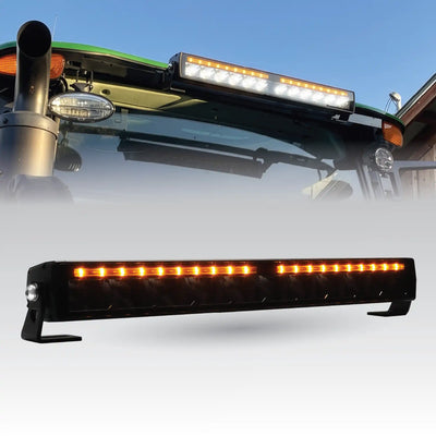 20" (508 mm) LED-Fahrlichtleiste mit weißem Positionslicht und gelber Warnblinkfunktion – LG894