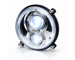 90 Watt LED Round High & Low Beam Headlight - LG824EU