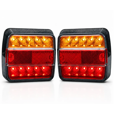 Quadratische LED-Kombinationsrückleuchten – Paar – LG529