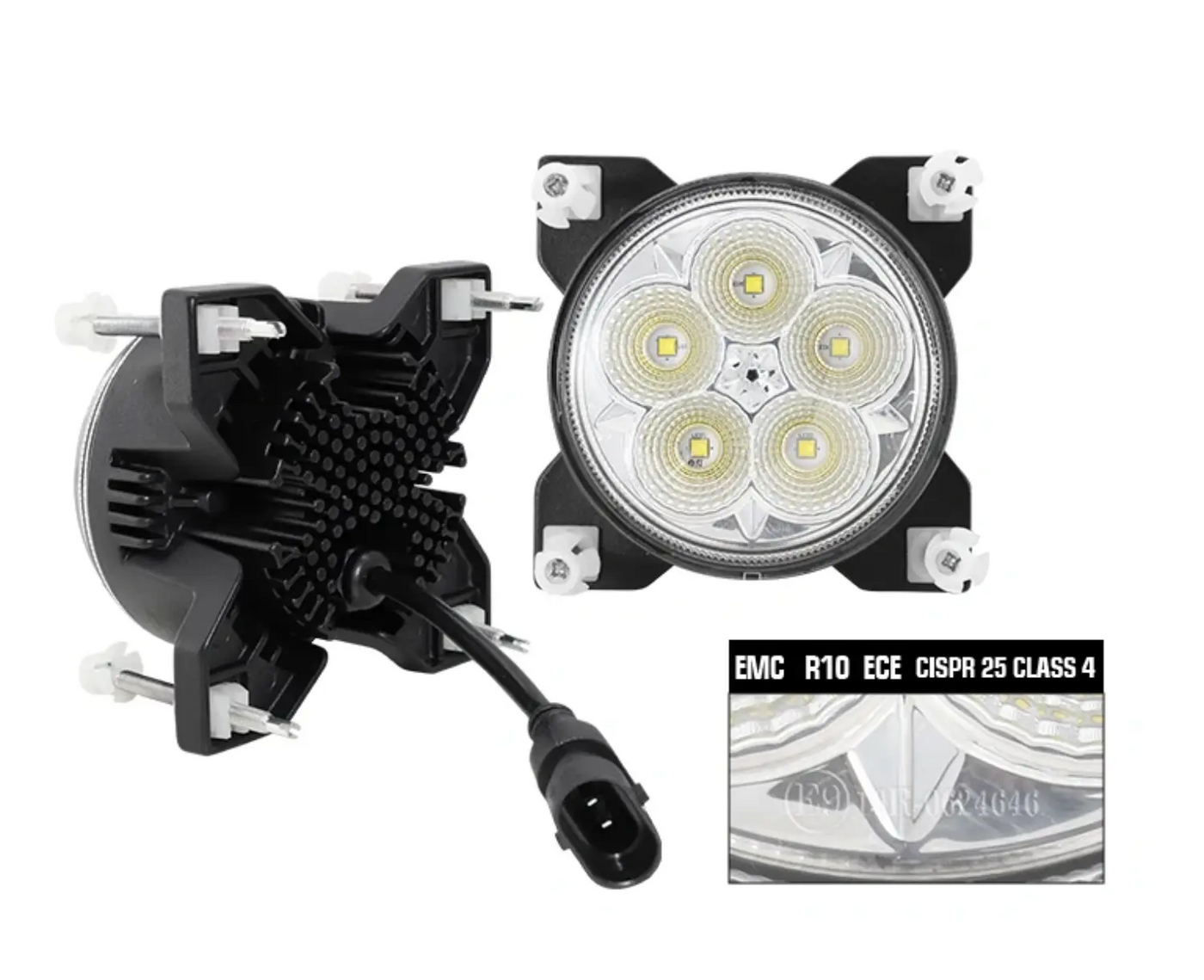 50W LED-Arbeitsscheinwerfer zum Einbau in Motorhaube und Kabine für Traktoren – LG8360